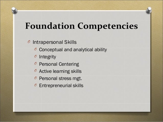 organizational ability