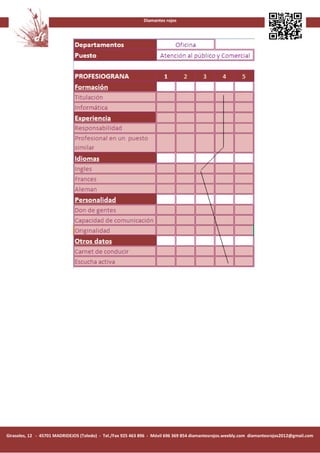 Diamantes rojos




Girasoles, 12 - 45701 MADRIDEJOS (Toledo) - Tel./Fax 925 463 896 - Móvil 696 369 854 diamantesrojos.weebly.com diamantesrojos2012@gmail.com
 