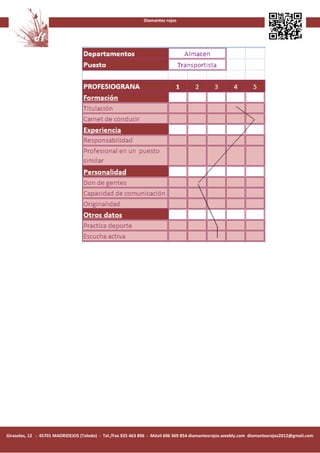 Diamantes rojos




Girasoles, 12 - 45701 MADRIDEJOS (Toledo) - Tel./Fax 925 463 896 - Móvil 696 369 854 diamantesrojos.weebly.com diamantesrojos2012@gmail.com
 