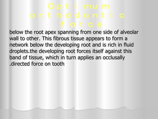 3. tooth movement | PPT