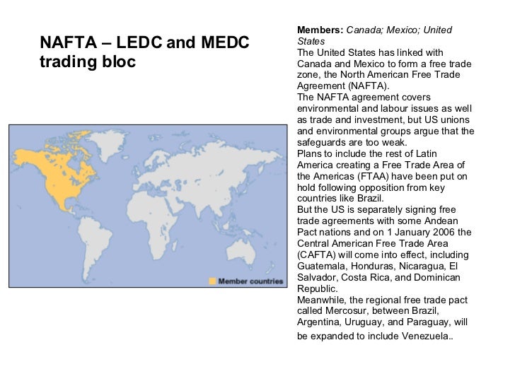 3 Trade Blocs And Development