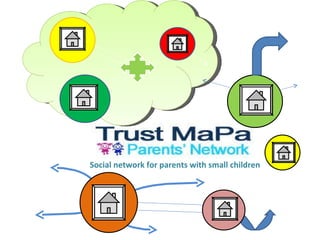 Social network for parents with small children 