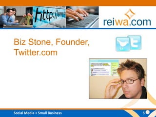 Biz Stone, Founder, Twitter.com