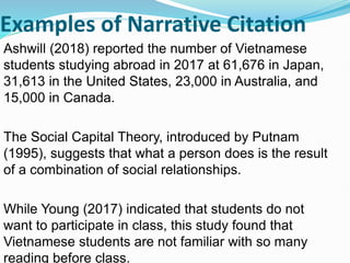 Narrative Reference Example 3-Two-Types-of-Citation for APA 7 ...pptx