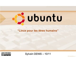 [object Object],“ Linux pour les êtres humains” 
