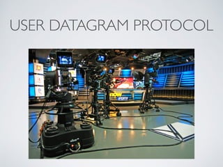 USER DATAGRAM PROTOCOL
 
