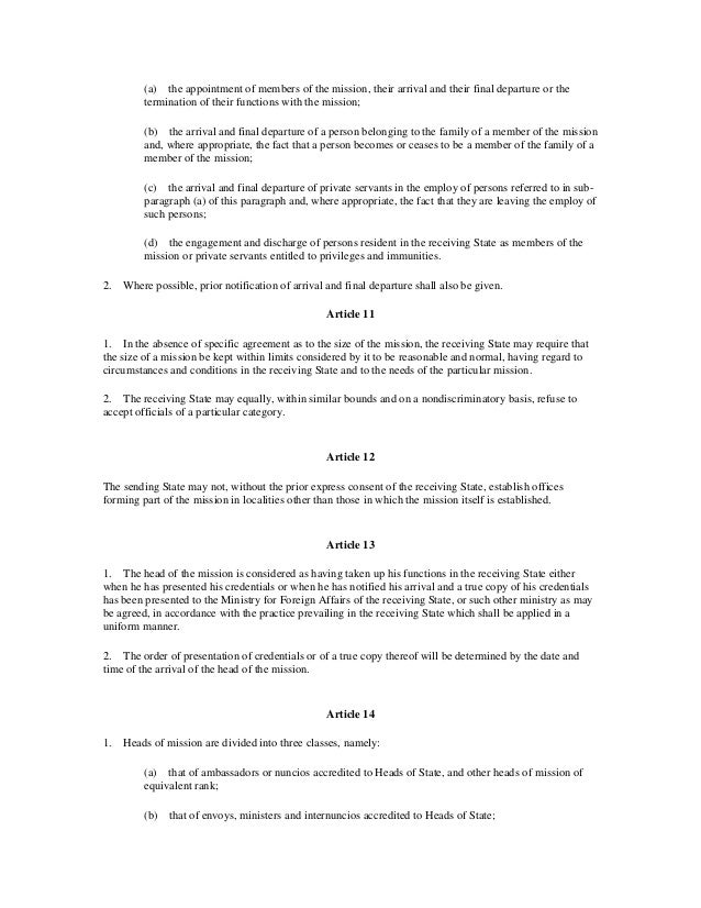 dissertations on vienna convention on diplomatic relations dissertations on vienna convention on diplomatic relations