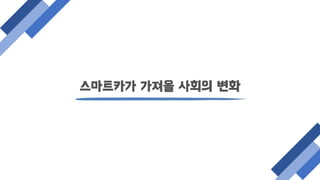 스마트카가 가져올 사회의 변화
 