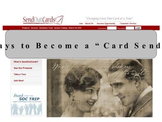3 Ways to Become a “Card Sender” 