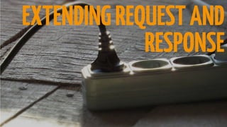 EXTENDINGREQUESTAND
RESPONSE
 