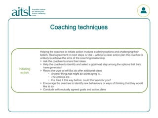 3-what-techniques-do-coaches-use coachin | PDF