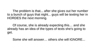 3 WORST Texts to Send a Girl (Never Send Her These Texts) (and how to ...