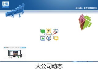 @36氪：关注互联网创业




@36氪：关注互联网创业的科技博客




  多公司劢态
 