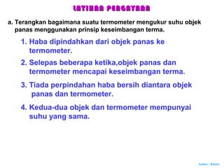 Termometer Suhu Haba 30.haba