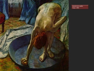 EN LAS CARRERAS. Degas, 1875.
 