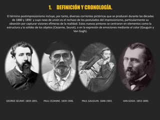 En la composición de los cuadros
impresionistas, influyeron notablemente los
grabados japoneses conocidos como Ukiyo-e,
una palabra budista que alude al “mundo
flotante” de las situaciones cambiantes.
El “mundo flotante” aludía a la fugacidad de la
vida, pero acabó por referirse al entorno
desenfadado y agradable de los barrios
japoneses del placer, que acogían teatros,
restaurantes y casas de té.
Aunque la mayoría de las estampas se
produjeron antes de la invención de la
fotografía, a menudo presentan encuadres
muy fotográficos y transmiten la sensación de
captar un instante fugaz, en lugar de una
imagen general, con sus bordes cortados y sus
puntos de vista en “picados”.
Los temas y encuadres influyeron en los
impresionistas. Las tintas planas, los colores
vivos y el dibujo marcado influirían, además,
en los pintores postimpresionistas,
particularmente en Gauguin, Van Gogh y
Toulouse Lautrec.
UKIYO-E.
 
