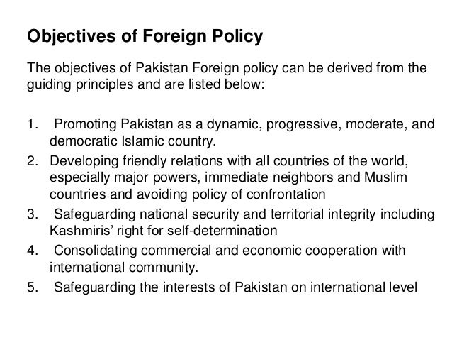 pakistan foreign policy essay pdf