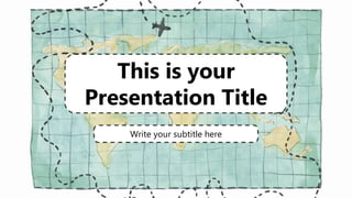 This is your
Presentation Title
Write your subtitle here
 