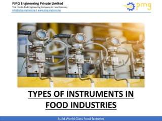 Types of Instruments in Food Industry.pptx