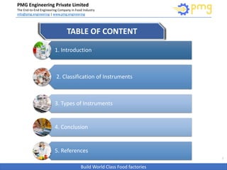 Types of Instruments in Food Industry.pptx