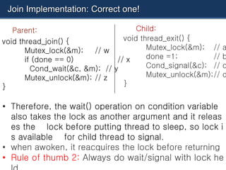 semaphre and condition variable in Operating system | PPTX
