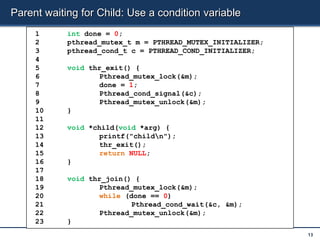semaphre and condition variable in Operating system | PPTX