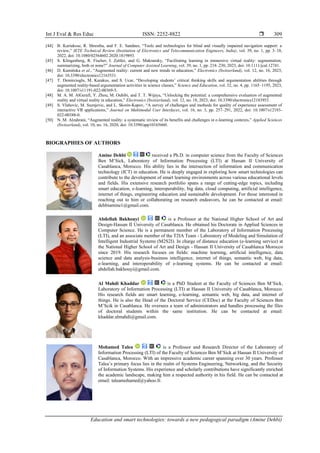 Education and smart technologies: towards a new pedagogical paradigm | PDF
