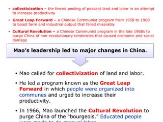 30.3 communism s pread in east asia | PPT