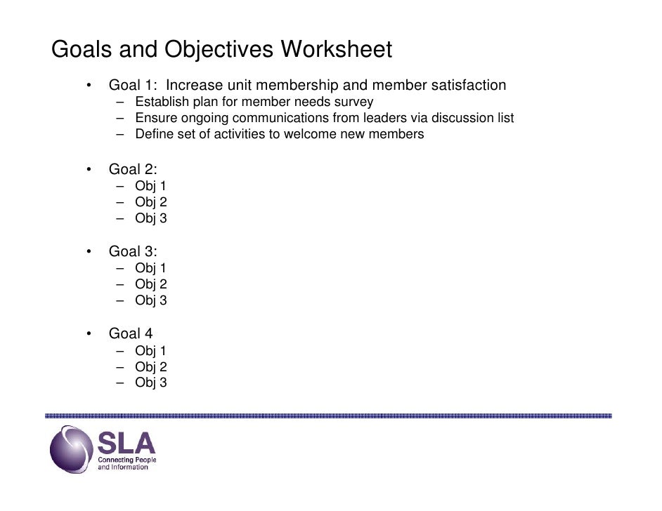Printables Strategic Planning Worksheet 30 3 year strategic planning 12 goals and objectives worksheet