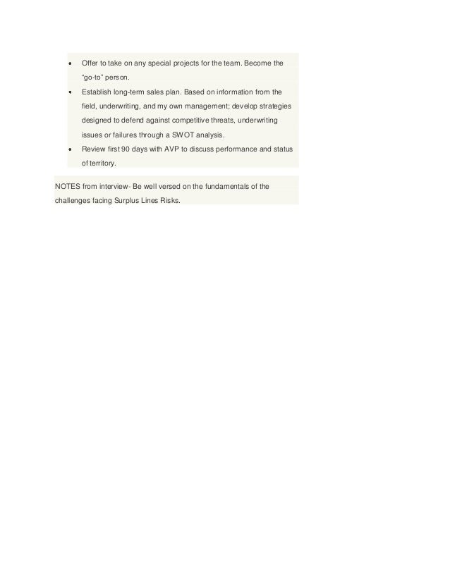 larrys 30 60 90 day territory plan 90 day sales plan