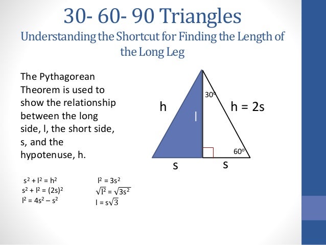 30 60 90 Triangles 30 60 90 Triangles