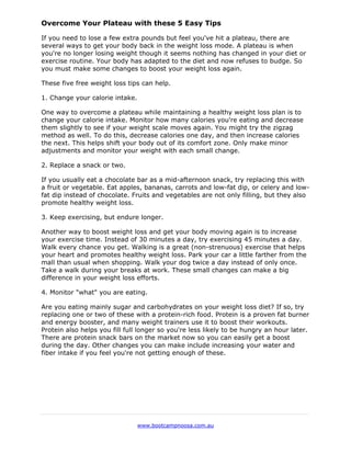 adaptive weight loss workouts