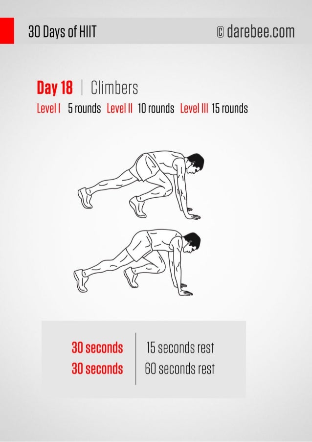 30 days exercise
