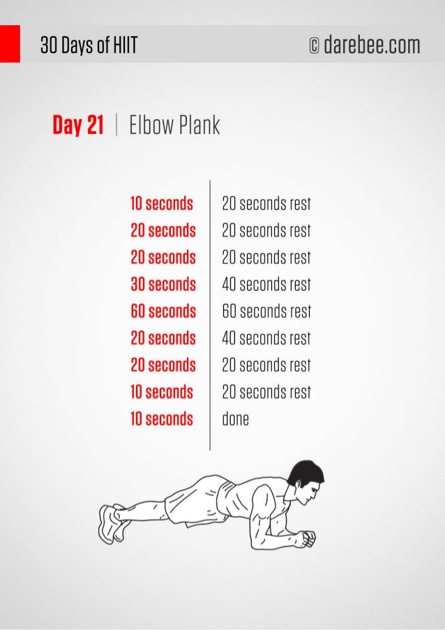 30 Days HIIT Workout Program