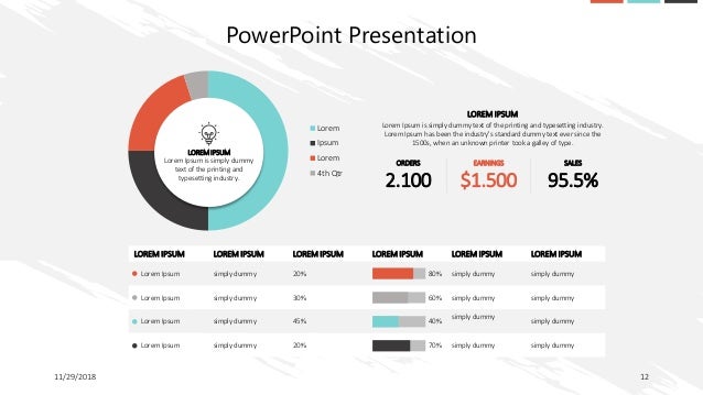30 slide corporate template