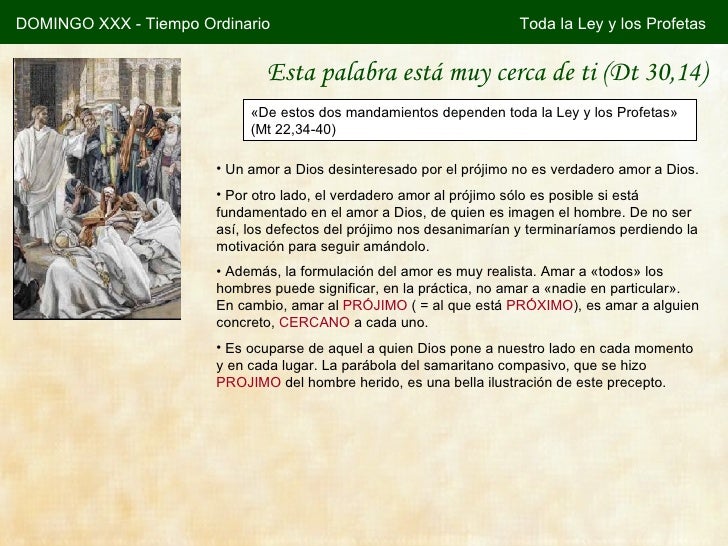 30. toda la ley y los profetas