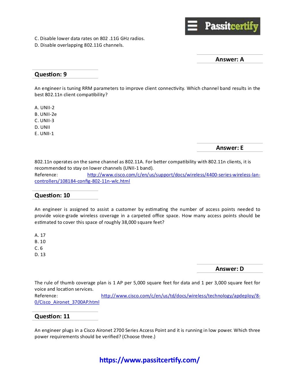 Cisco Final Exam Answers 2019