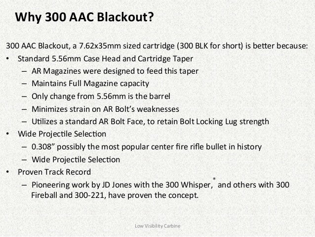 or cover letter not 300 AAC Carbine Blackout Low The Visibility or cover letter not 300 AAC Carbine Blackout Low The Visibility