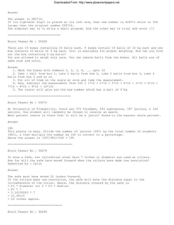300 puzzles 5 bwww placementpapers net 5d a character with a point size of 10 is about 10 72 of one inch in height