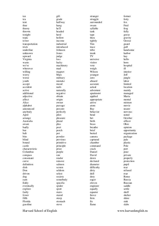 3000 most important words spanish