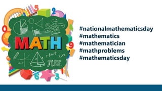 #nationalmathematicsday
#mathematics
#mathematician
#mathproblems
#mathematicsday
 