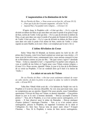 3000 Hadiths Et Citations Coraniques Tome 1