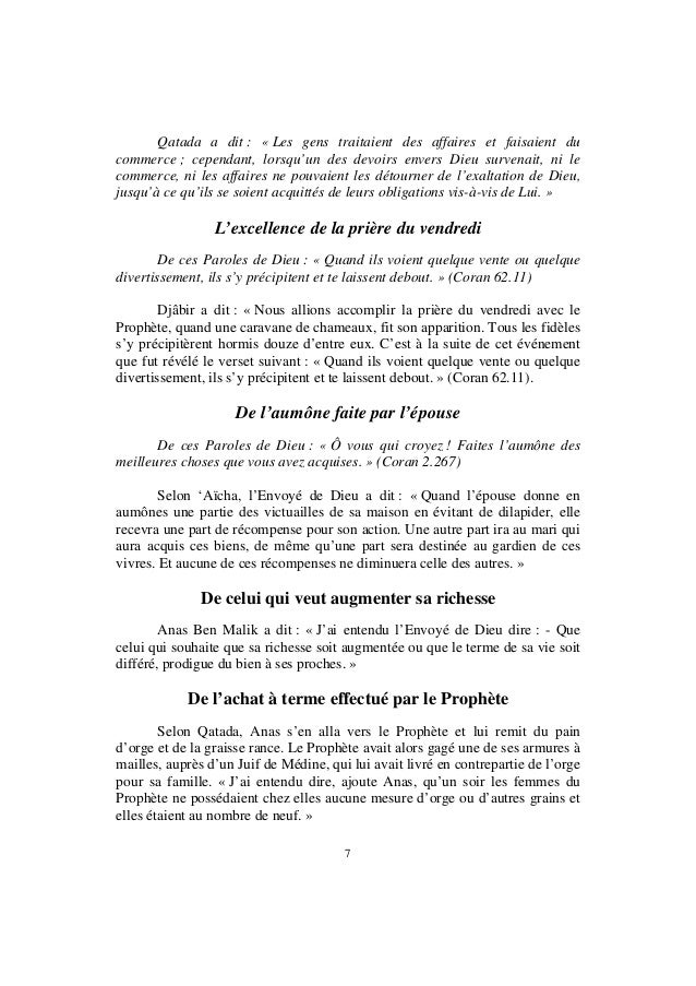 3000 Hadiths Et Citations Coraniques Tome 2