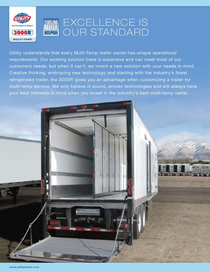 Utility 3000R MultiTemp Brochure