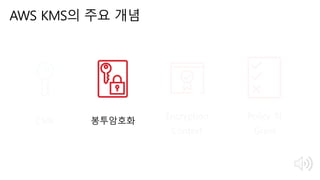 AWS KMS의 주요 개념
 