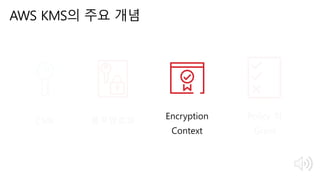 AWS KMS의 주요 개념
 
