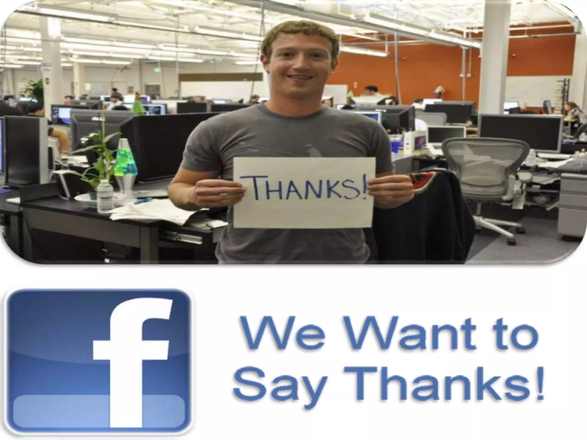 MARK ZUCKERBERG presentation