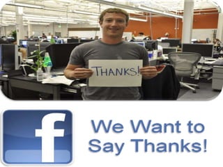 MARK ZUCKERBERG presentation