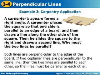 3008 perpendicular lines an theoremsno quiz | PPTX