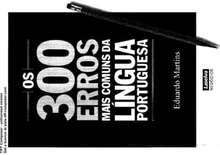300 erros de língua portuguesa